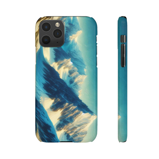 Mountain Serenity Phone Case, Nature Snap Cases, Gift for Outdoorsy Friends, Unique Phone Accessory, Cool Phone Case, Outdoorsy phone Cade.